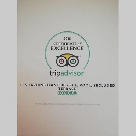 Les Jardins D'Antibes;Sea, Pool, Secluded Terrace.. * 昂蒂布